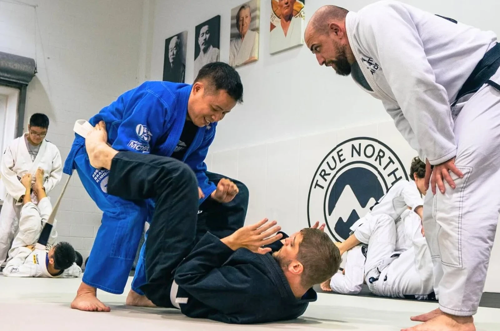 Adult martial arts training