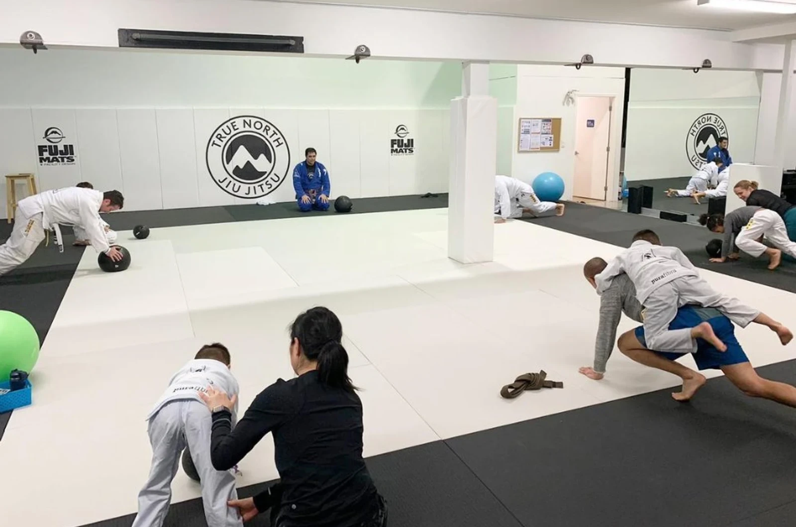 BJJ competition training at True North Jiu-Jitsu