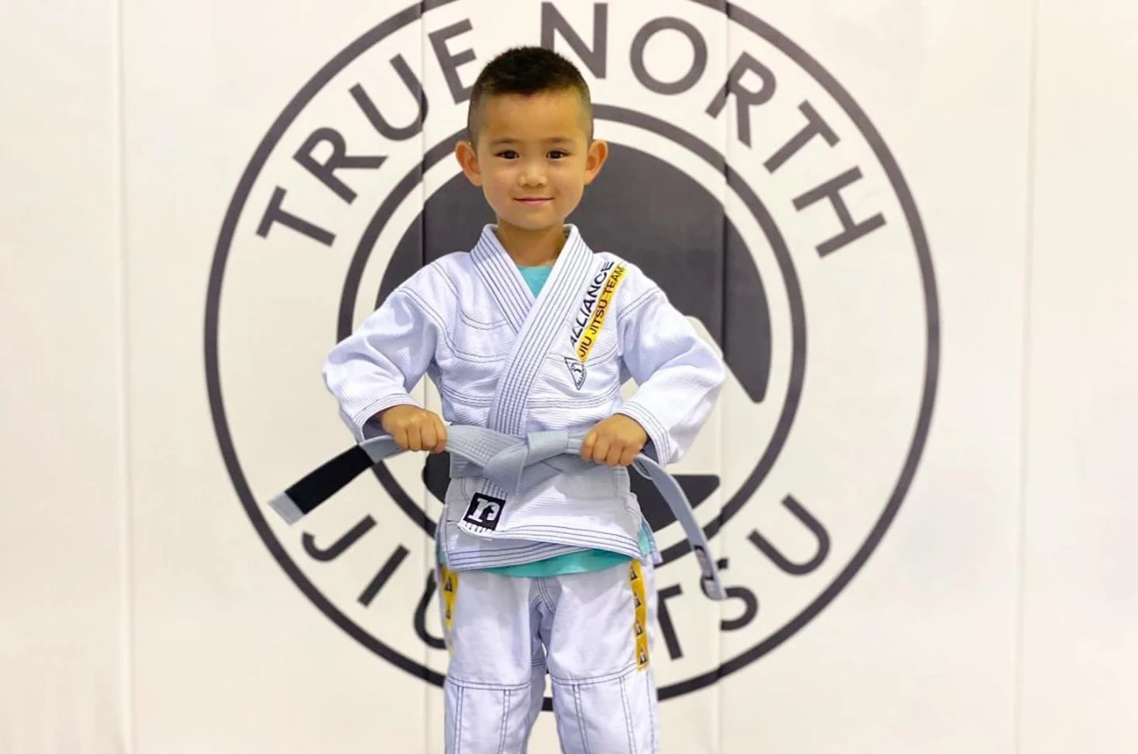 Kids martial arts discipline and focus